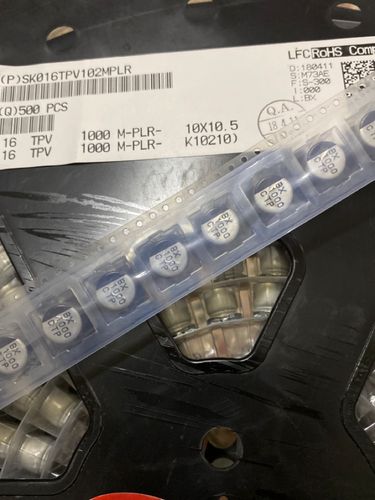 25TZV6.8M4X6.1 Rubycon/ Ruby electrolytic Capacitor 6.8UF 25V 20%