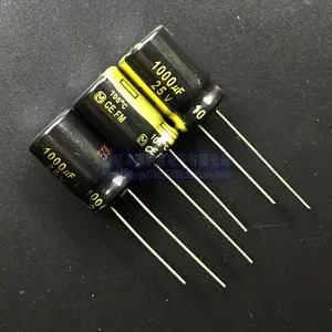 Panasonic EEUEE2W100U 10uF 450V ±20% D10x20mm SMD Aluminum Electrolytic Capacitor