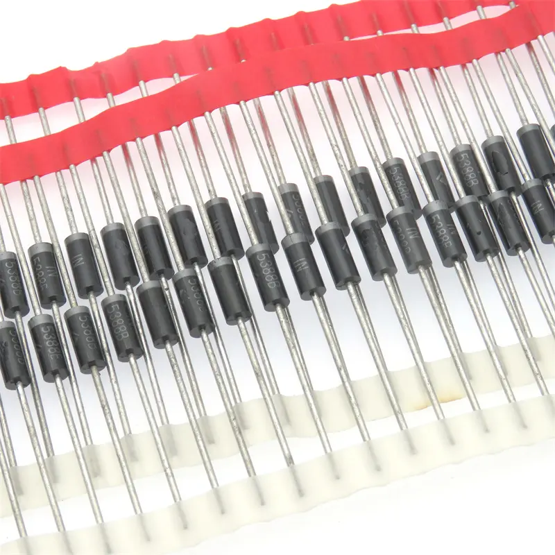 Schottky diode SR5100 SB5100 5A/100V DO- 27 straight plug