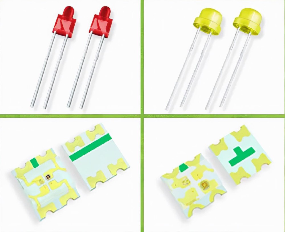 SMD LED 0402 0603 0805 1206 Red, Yellow, Blue, Green, White Lights - High Brightness LED Diodes