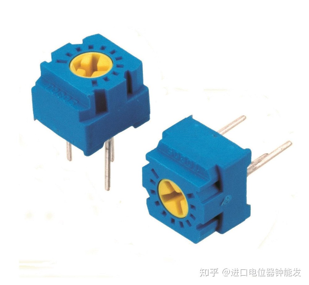 Blue and white adjustable resistor horizontal and vertical variable 10K 1K2K1M 20/50 100 ohms 500 102 203