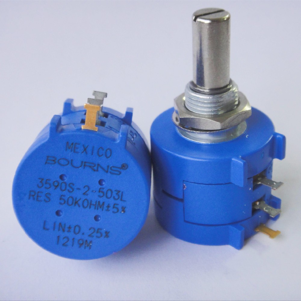 3590S-2-103 Bochen/Bochen Rotary Potentiometer 10K Ω± 5% 10 RPM 2W